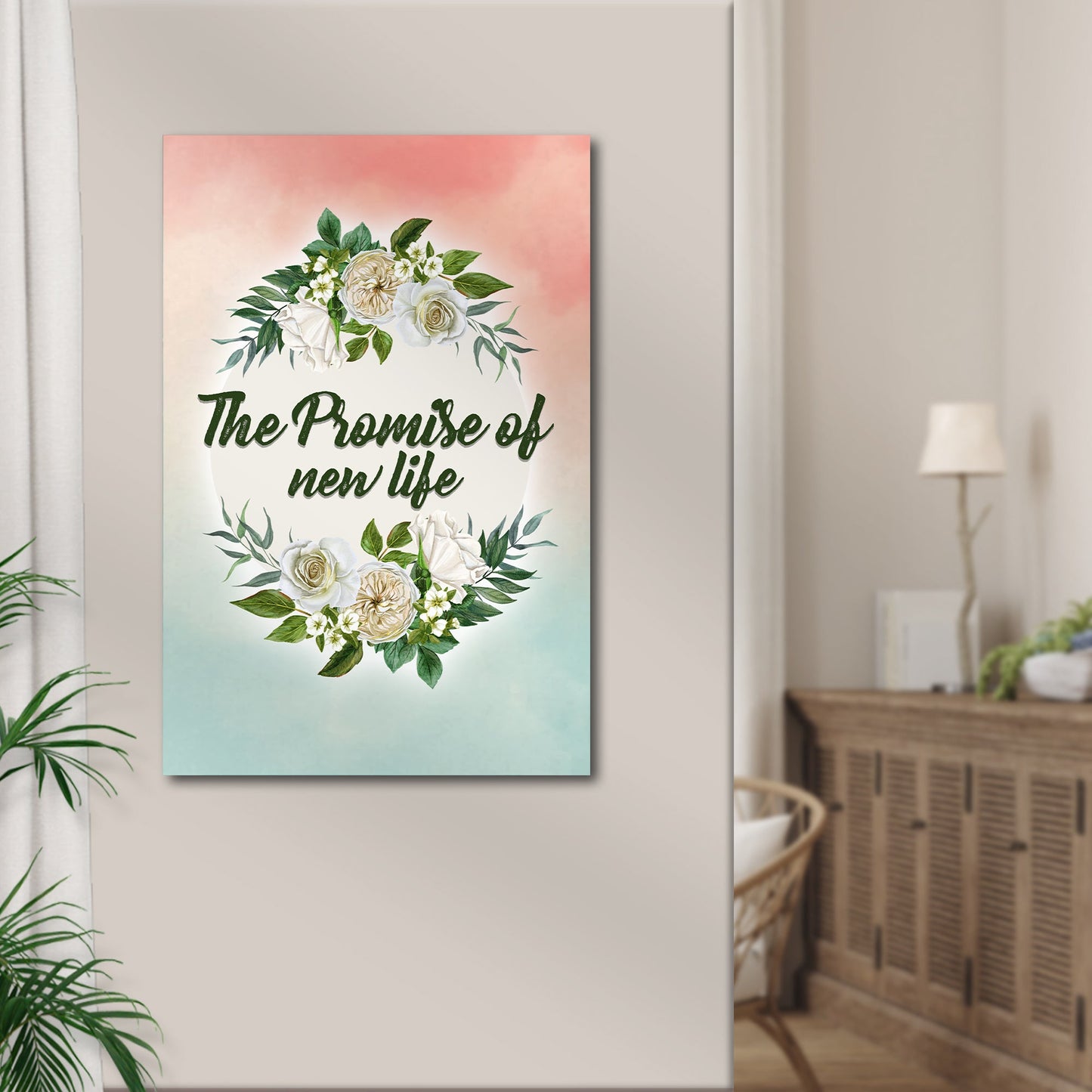 Promise of New Life Canvas Wall Art