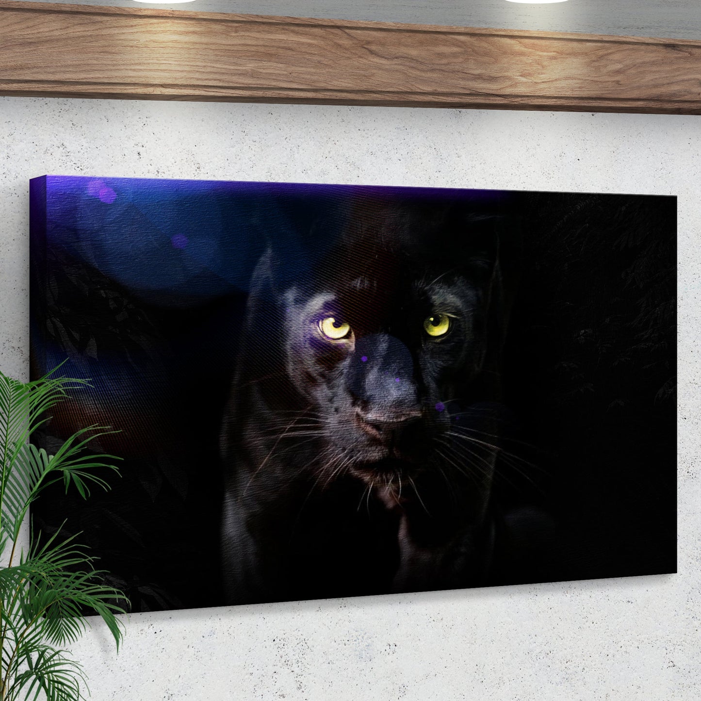 Black Panther Canvas Wall Art