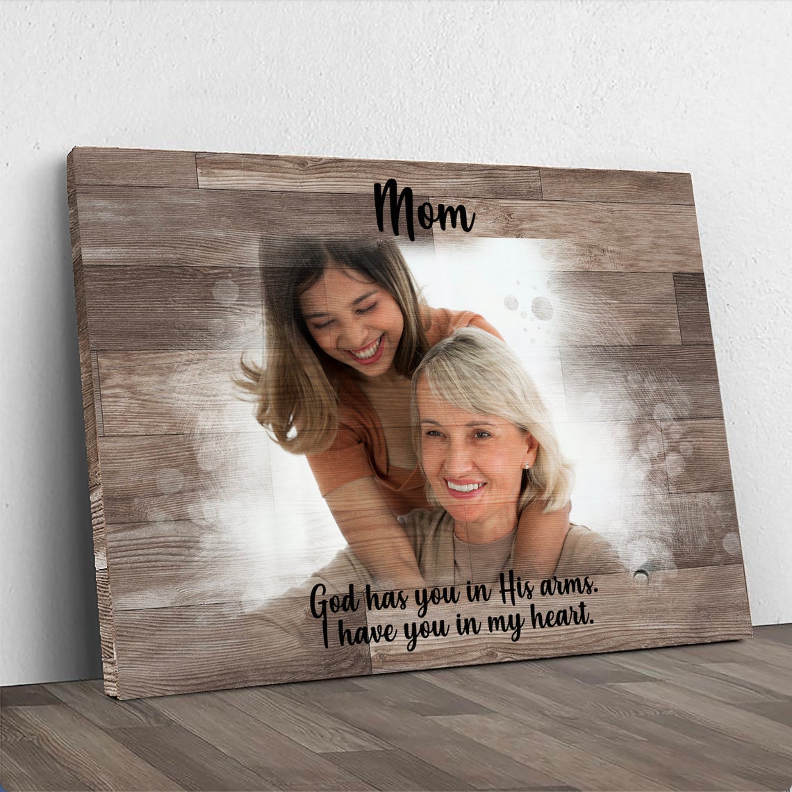 A Mother's Memory Canvas Sign