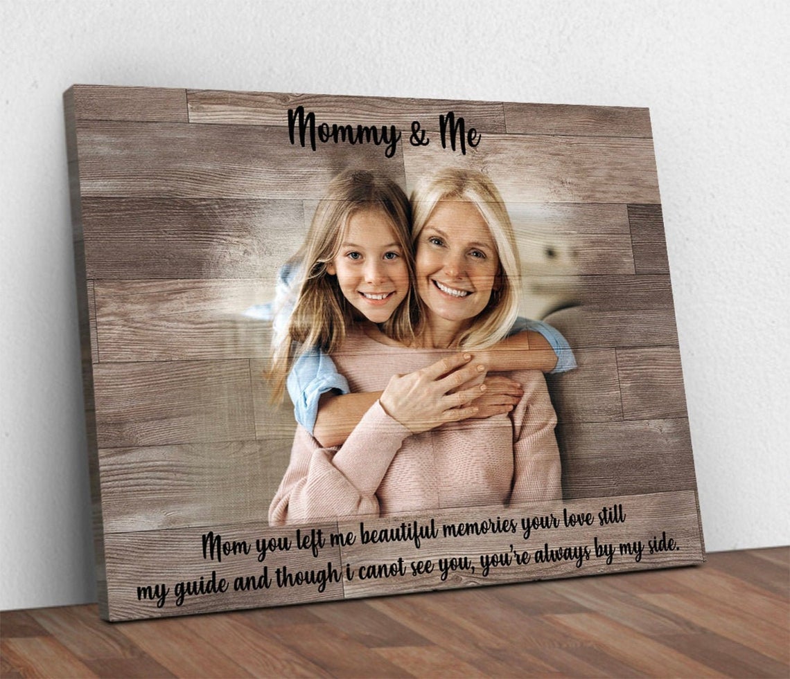 A Mother's Memory Canvas Sign