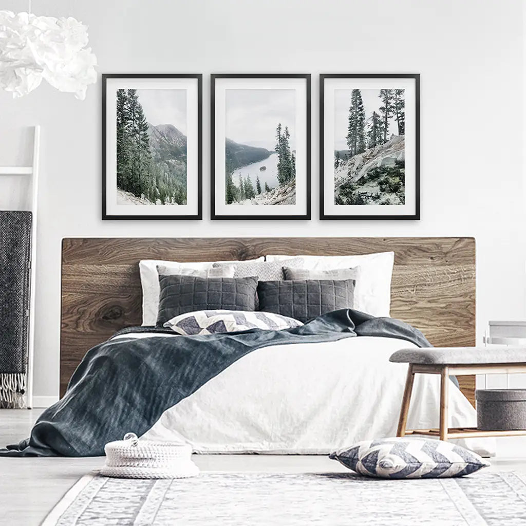 Colorado Travel Wall Art, US Nature 3 Piece Set
