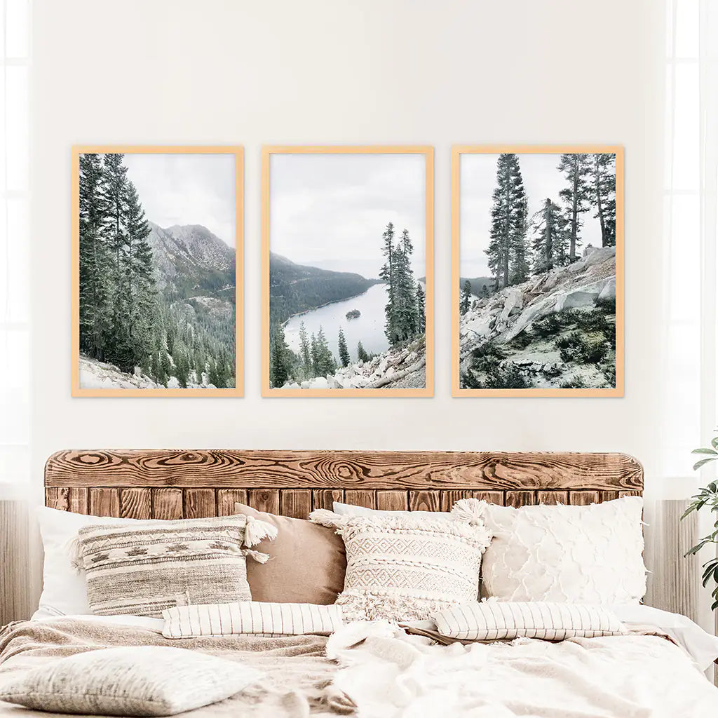 Colorado Travel Wall Art, US Nature 3 Piece Set