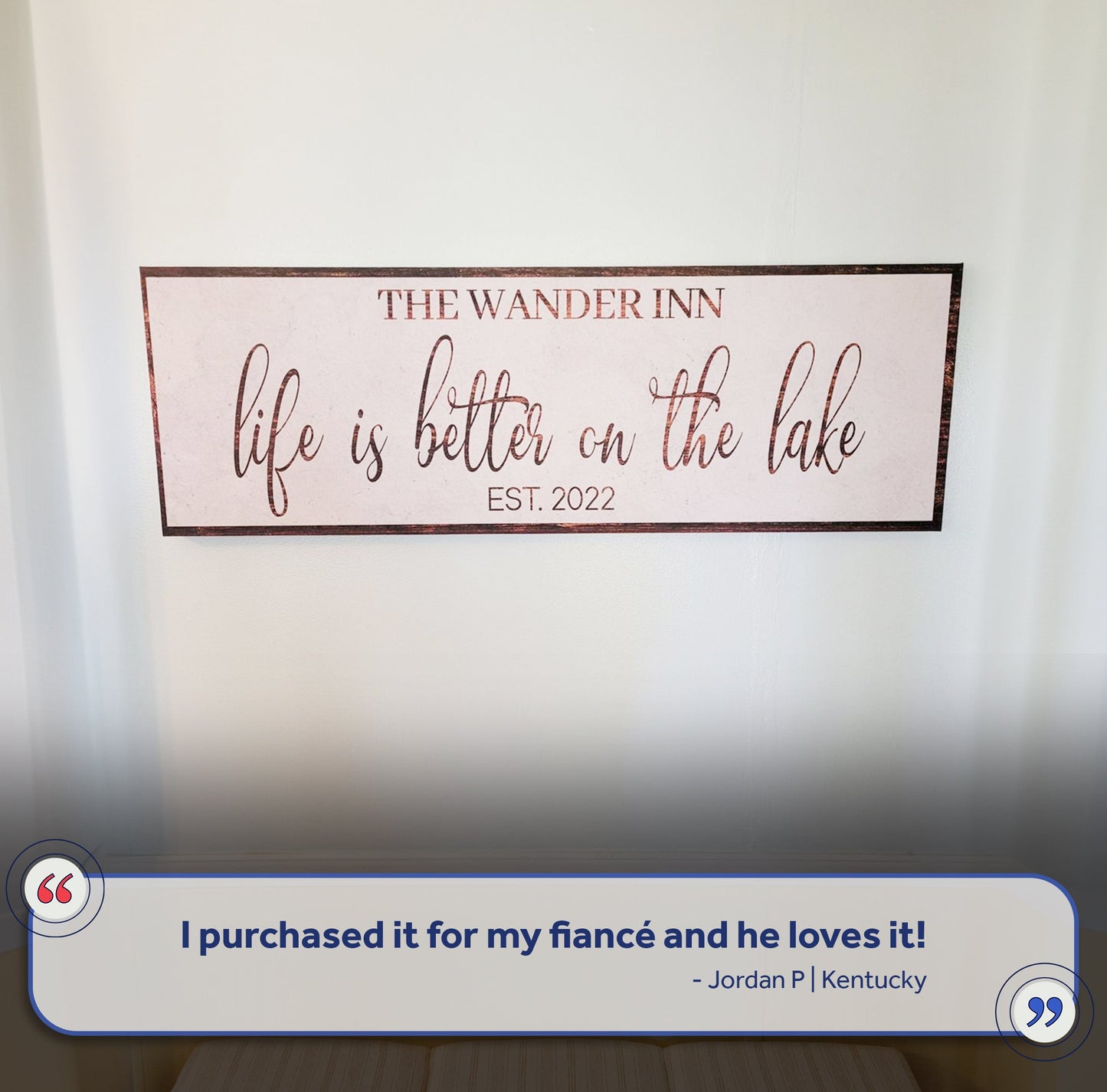 Life Is Better on the Lake Canvas Wall Art