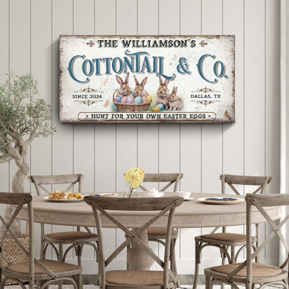 Vintage Easter Canvas Wall Art II