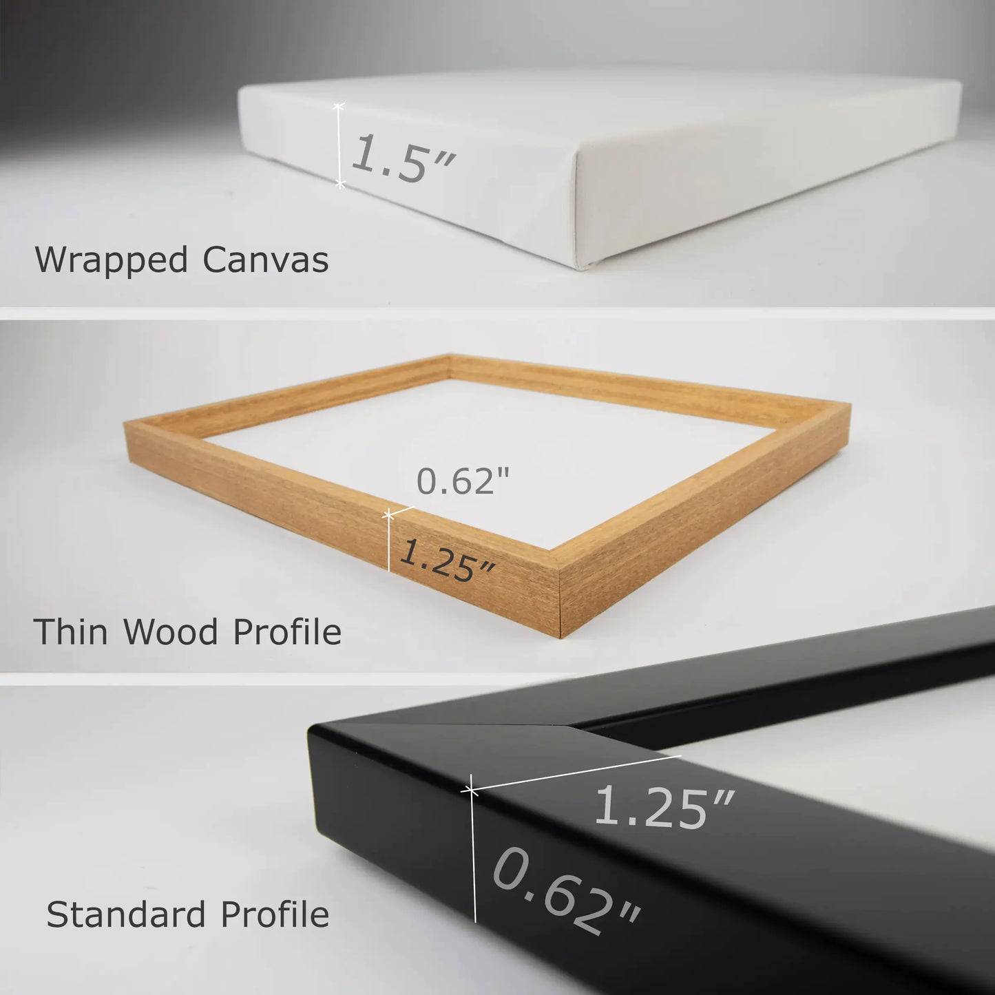 Vintage Fauvist Abstract Landscape Wall Art Set of 3