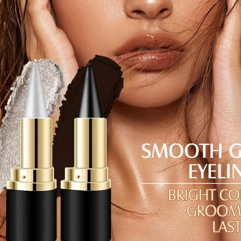 Waterproof smudge proof eyeliner cream for smooth defined eye makeup
