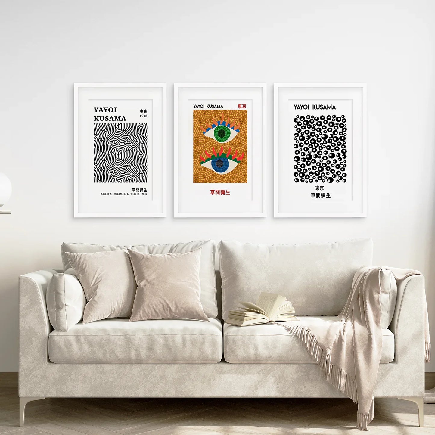 Contemporary Japanese Abstract Wall Art Print