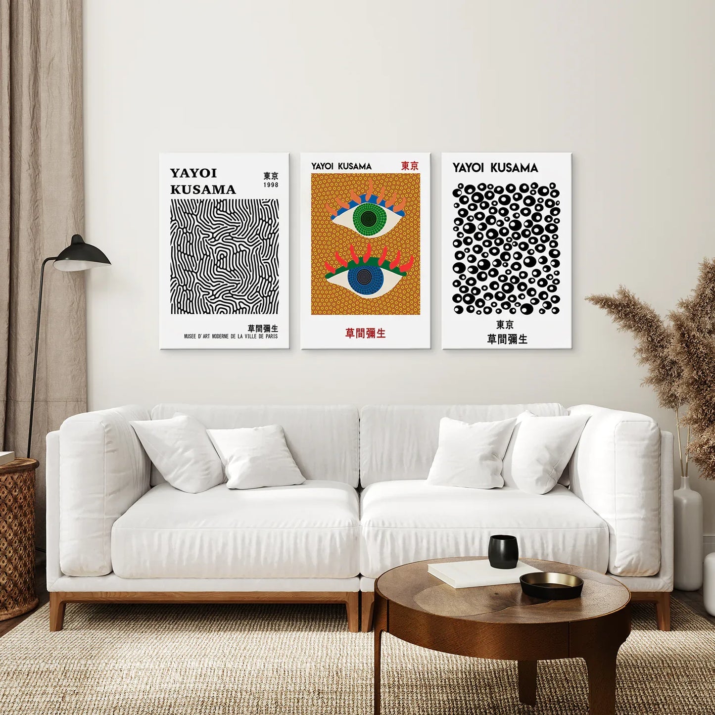 Contemporary Japanese Abstract Wall Art Print