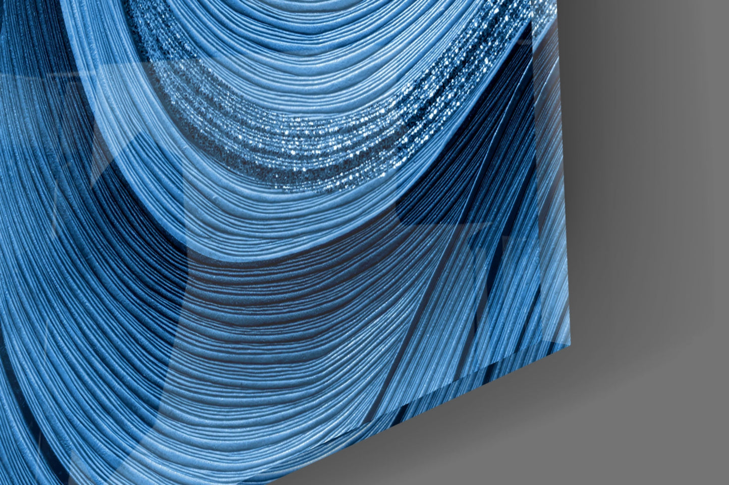 Ocean Waves Glass Wall Art