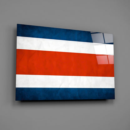 Thailand Flag Glass Wall Art