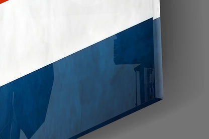 Thailand Flag Glass Wall Art