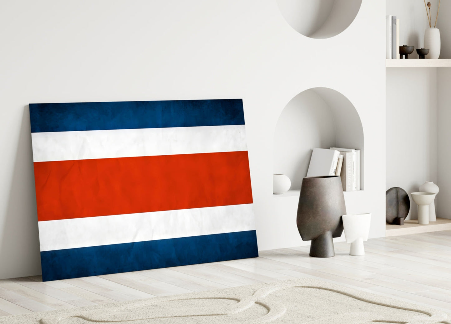 Thailand Flag Glass Wall Art