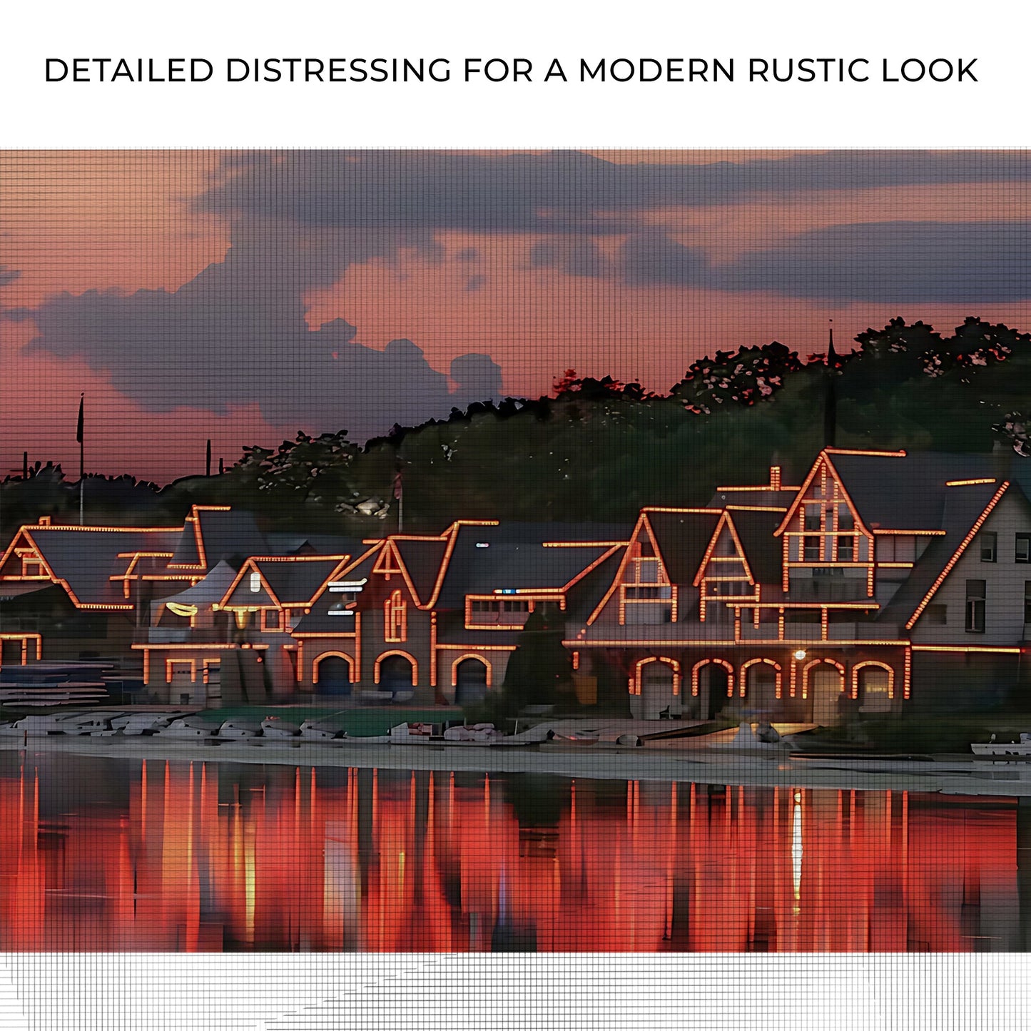 Philadelphia Boathouse Row Canvas Wall Art