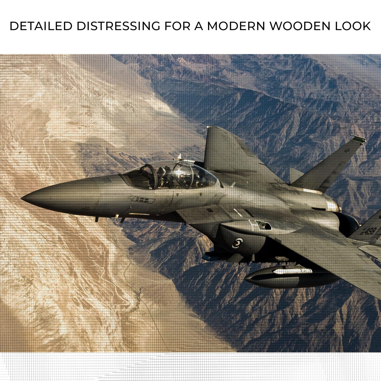 Fighter Plane Canvas Wall Art - Aviation Decor