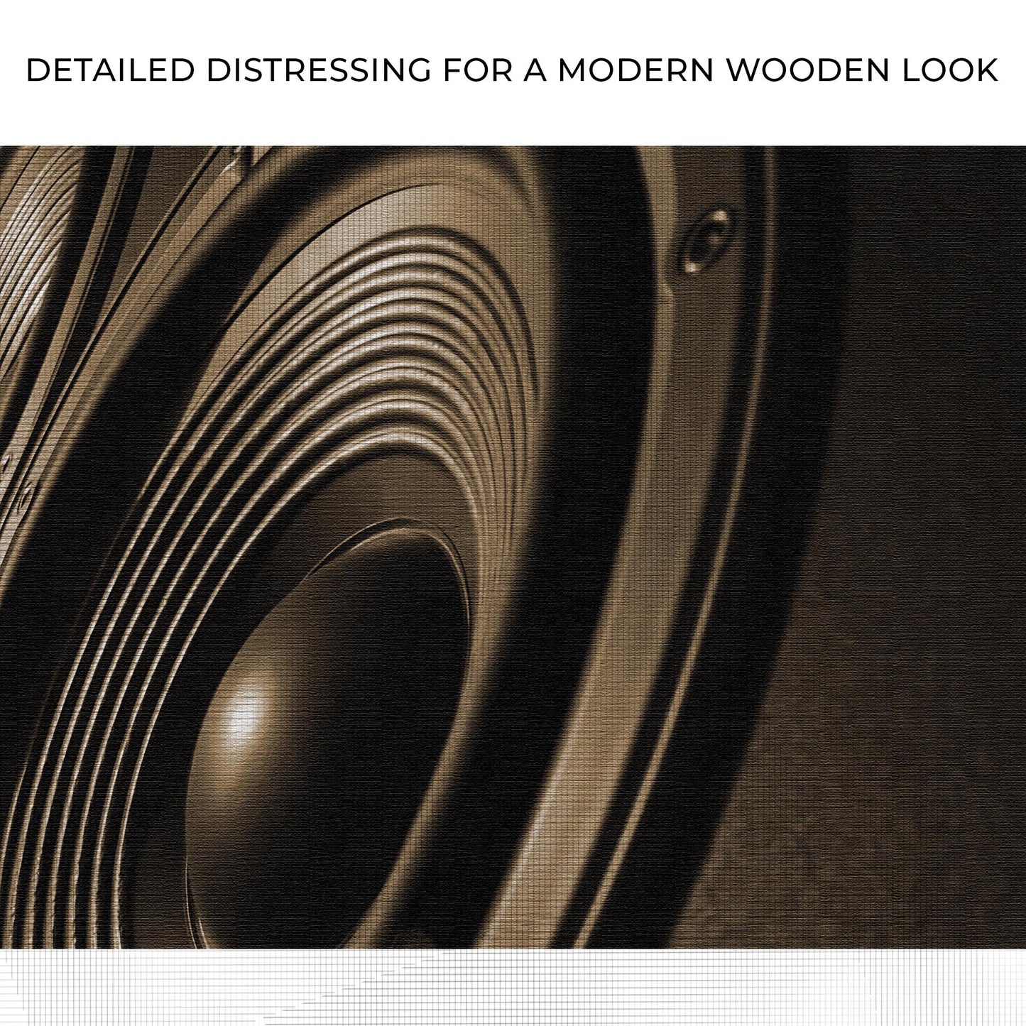 Music Speakers Sepia Canvas Wall Art