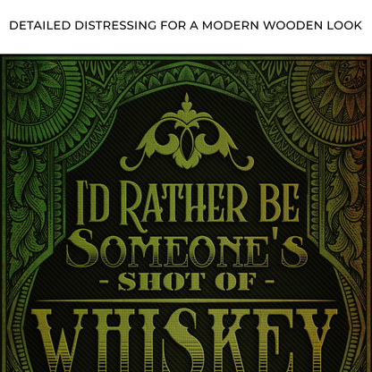 Whiskey Glass Canvas Wall Art