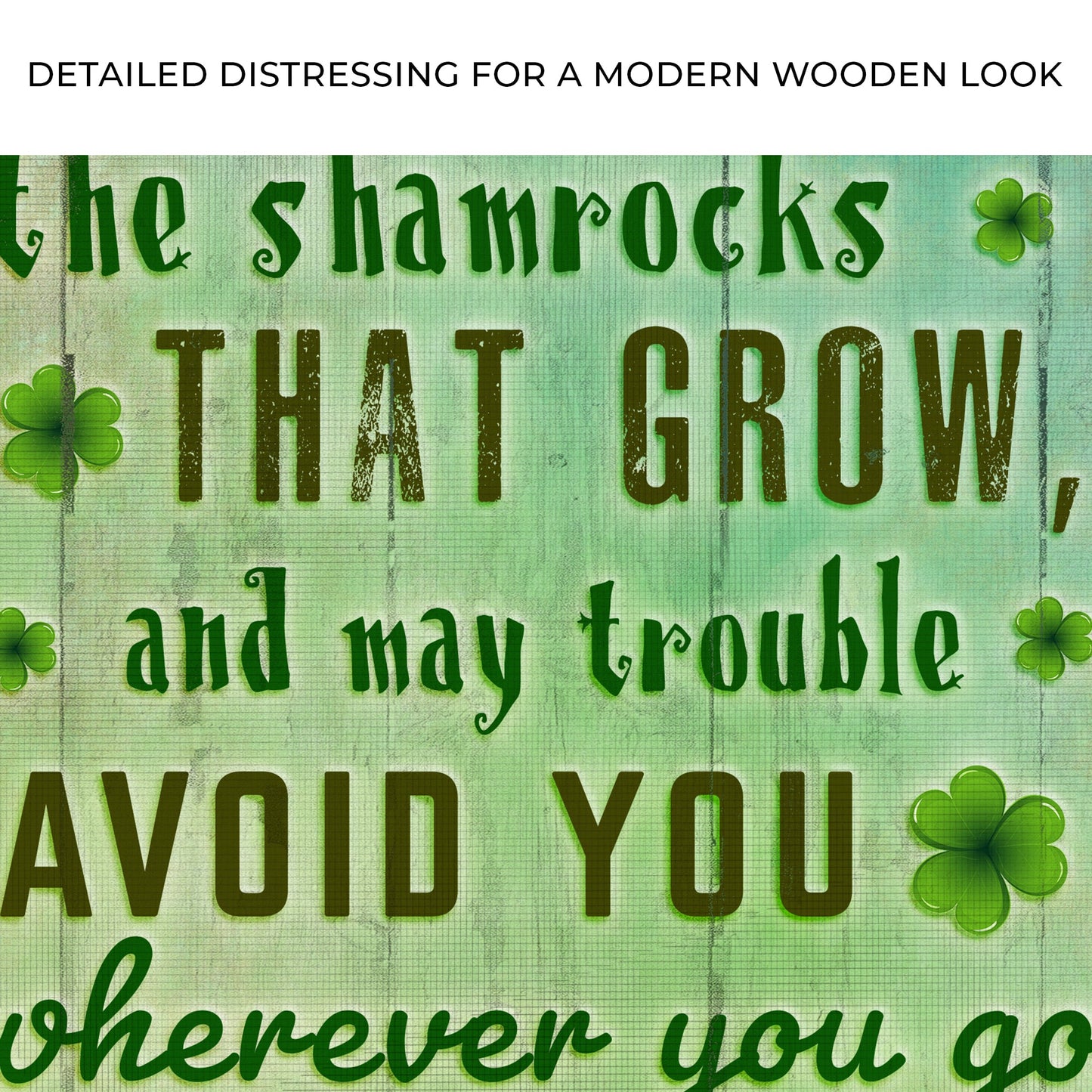 St. Patrick's Day Blessings Canvas Wall Art