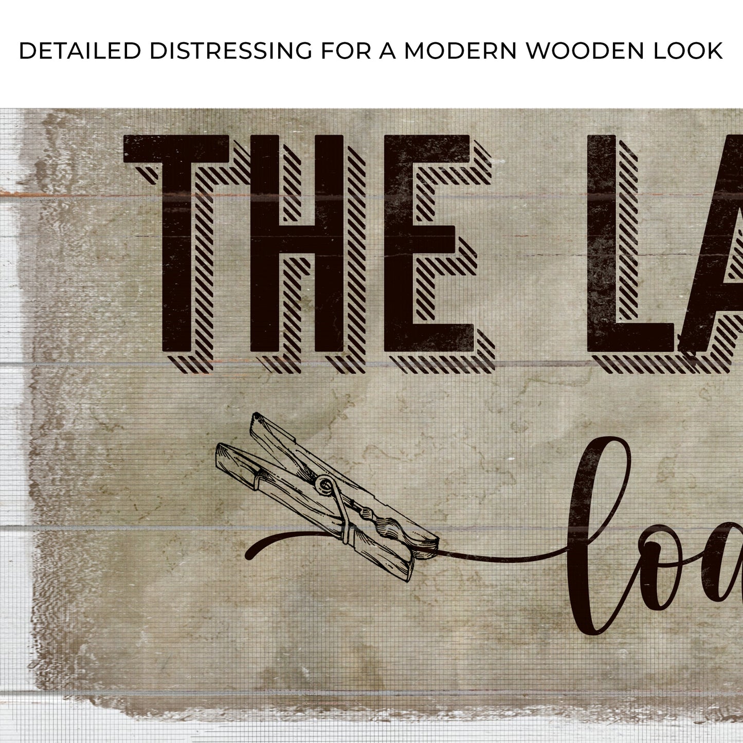 Loads of Fun The Laundry Room Canvas Sign