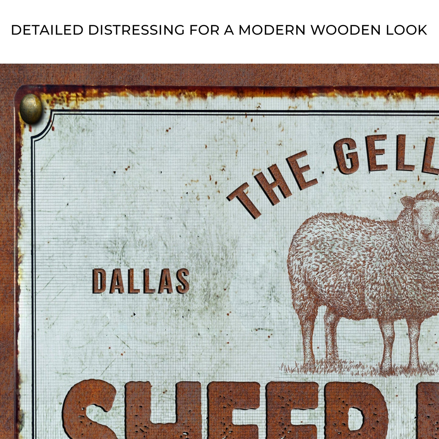 Sheep Farm Canvas Wall Art