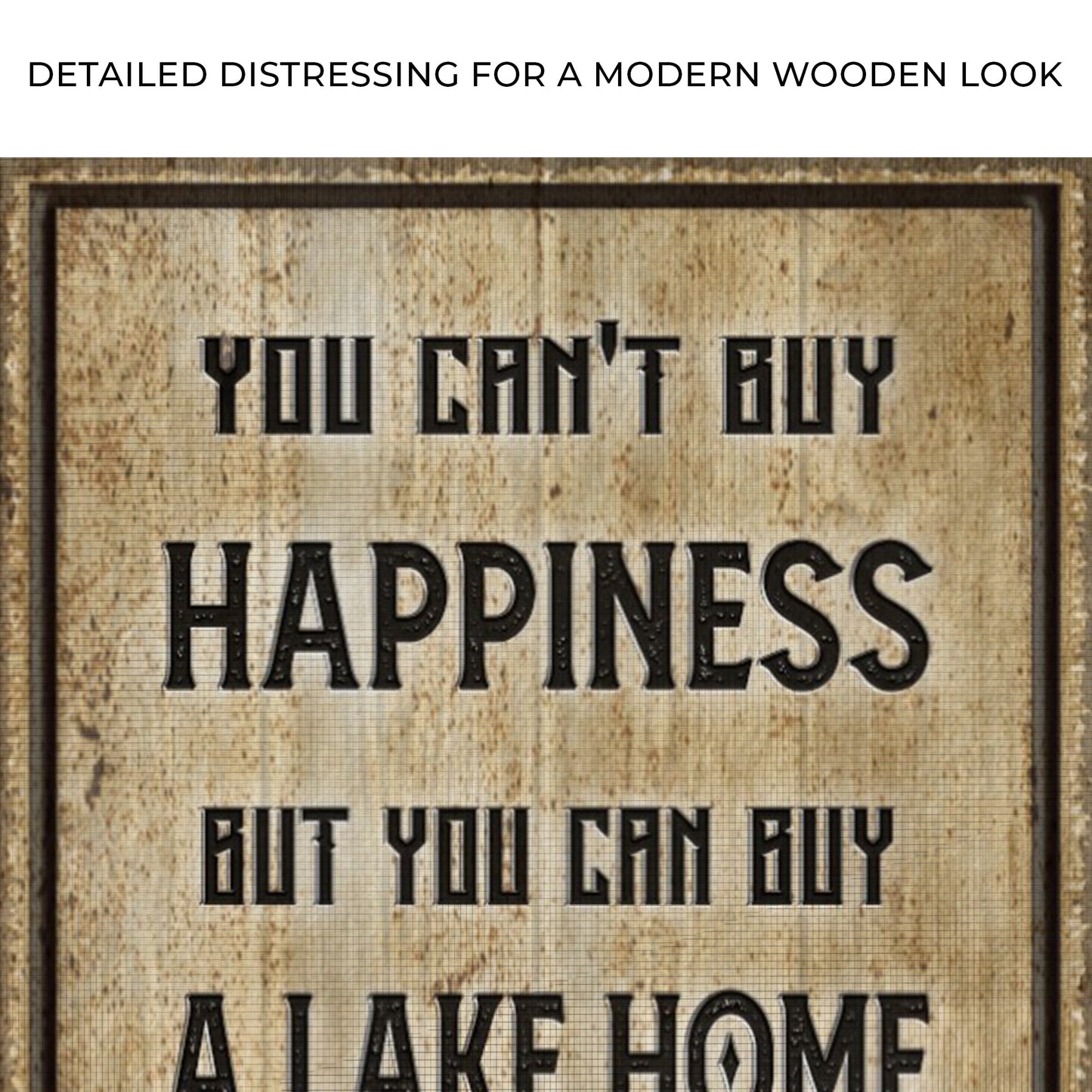Lake Home Canvas Wall Art