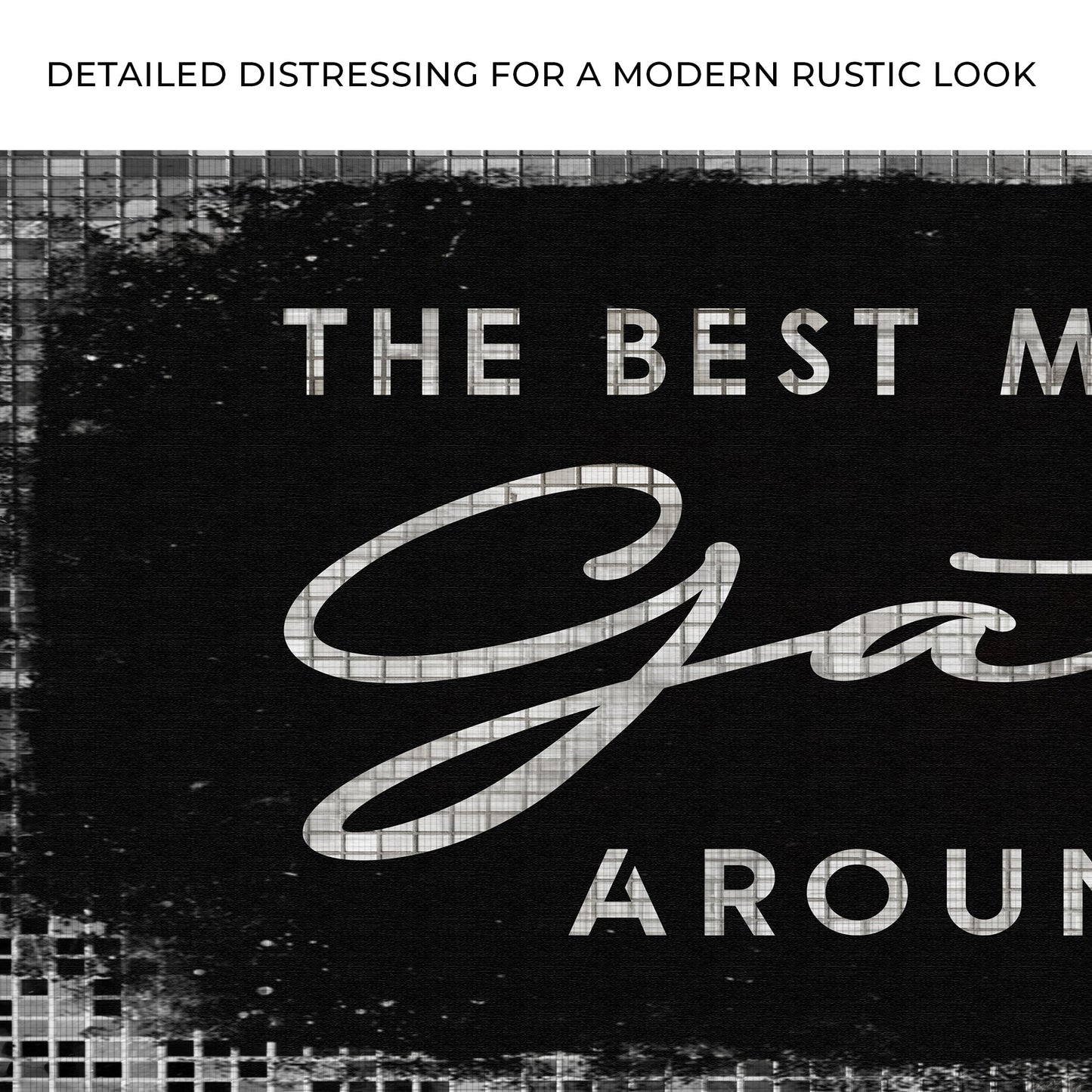 Best Memories Gathered Around the Table Canvas Sign
