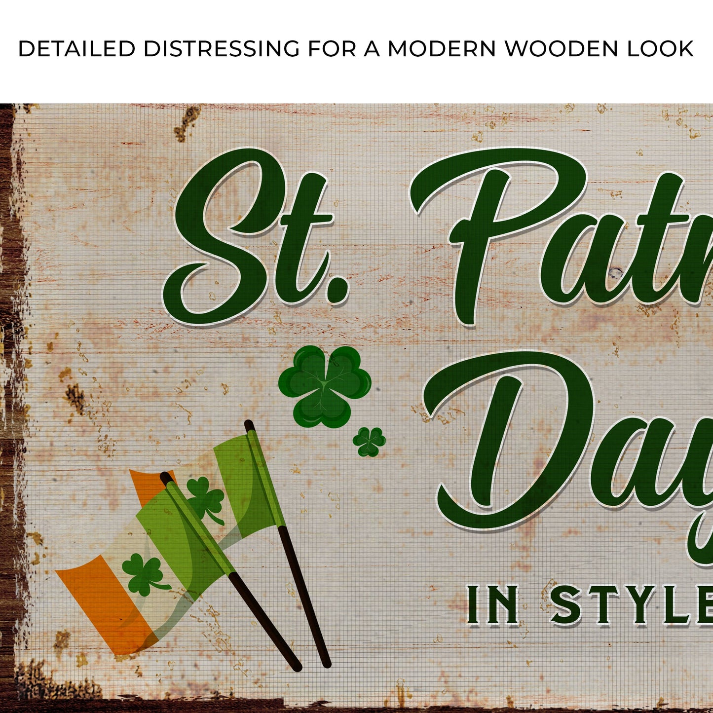 Raise a Pint St. Patricks Day Canvas Wall Art