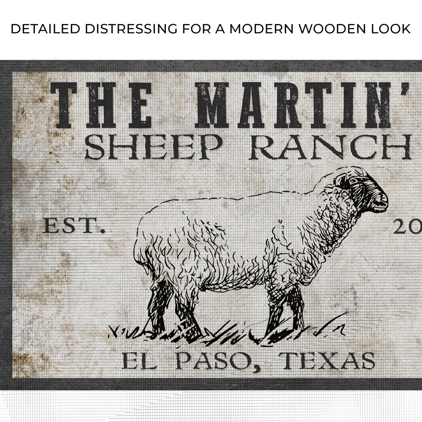 Sheep Ranch Canvas Wall Art