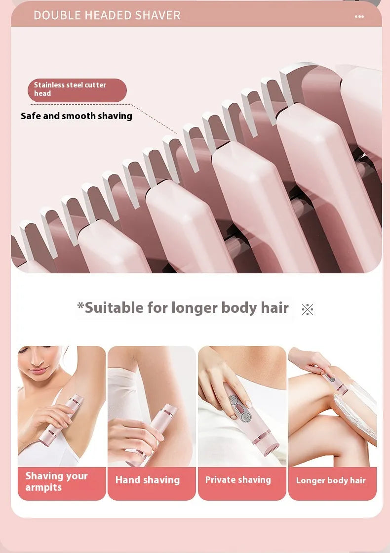 wet dry electric shaver for legs and arms