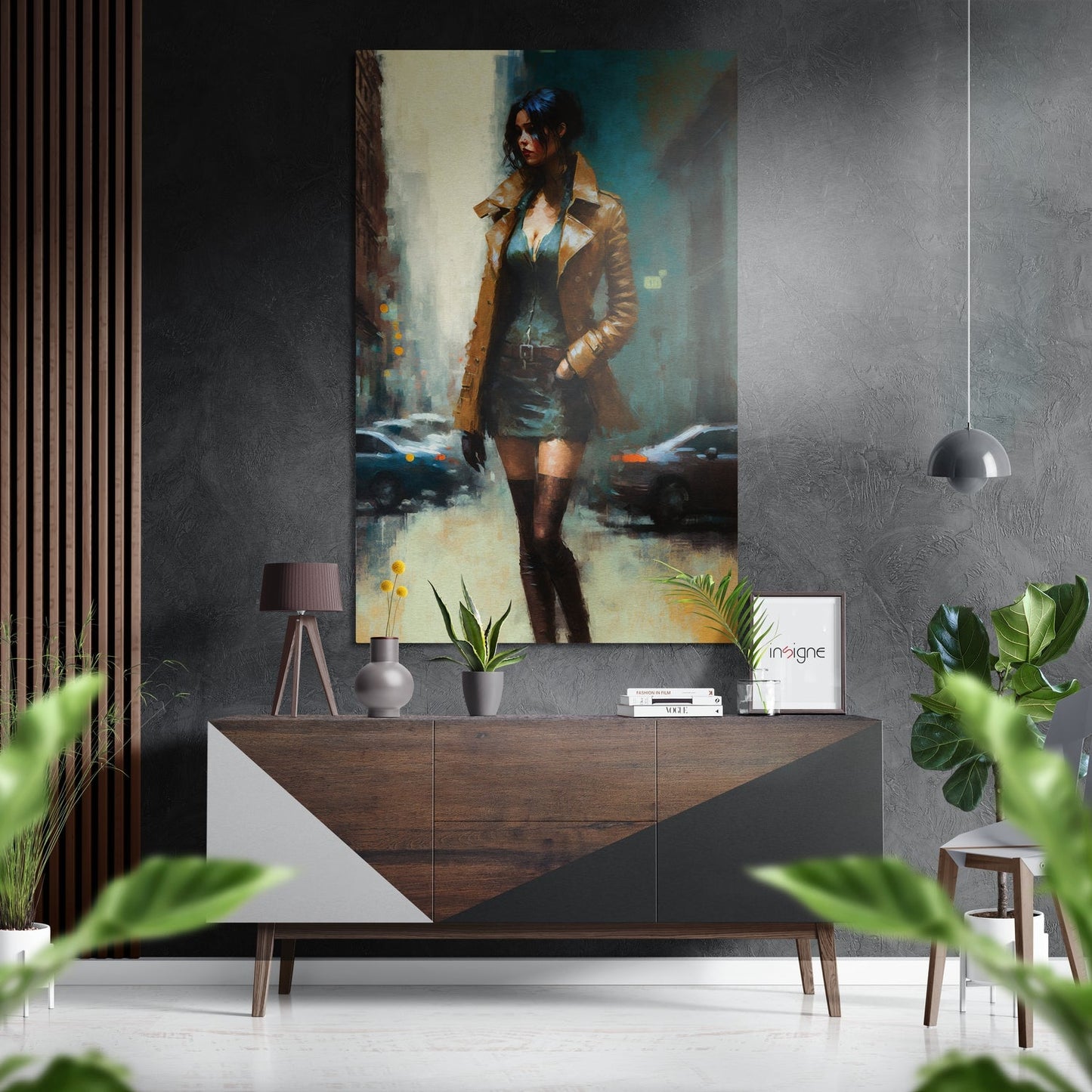 Rebellious Woman Metal Wall Art