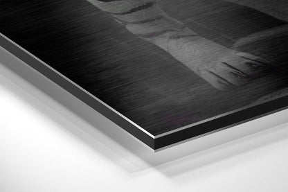 Anger of Tiger Metal Wall Art