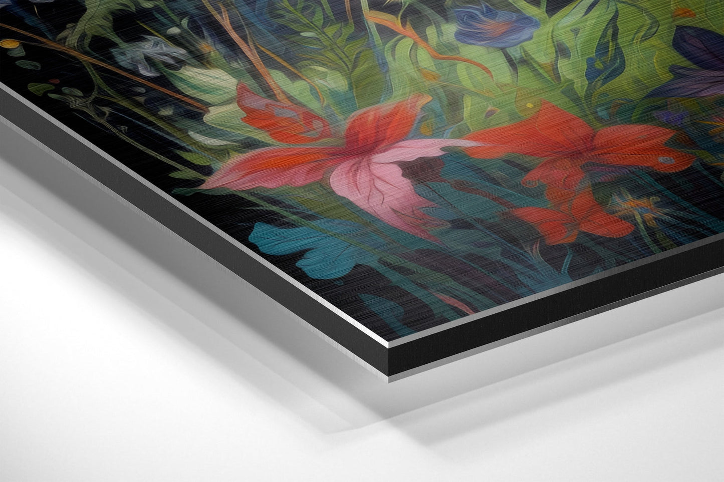 Fox Aluminum Dibond Metal Wall Art