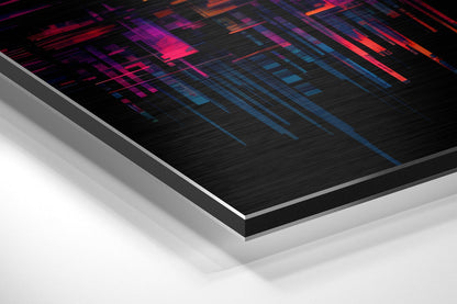Abstract City Silhouette Metal Wall Art