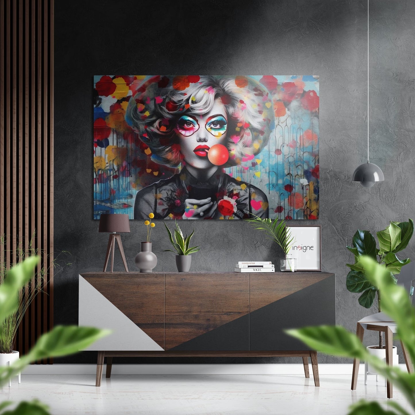 Woman Metal Wall Art