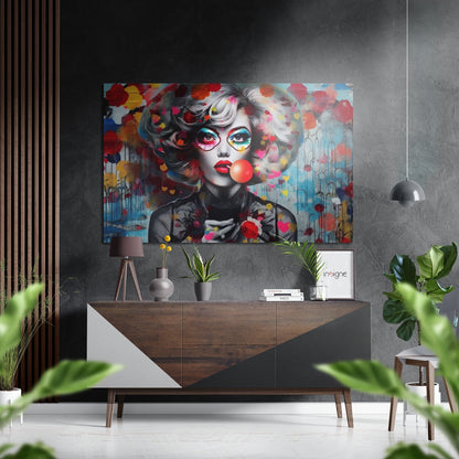 Woman Metal Wall Art