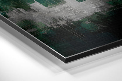 City Silhouette Metal Wall Art
