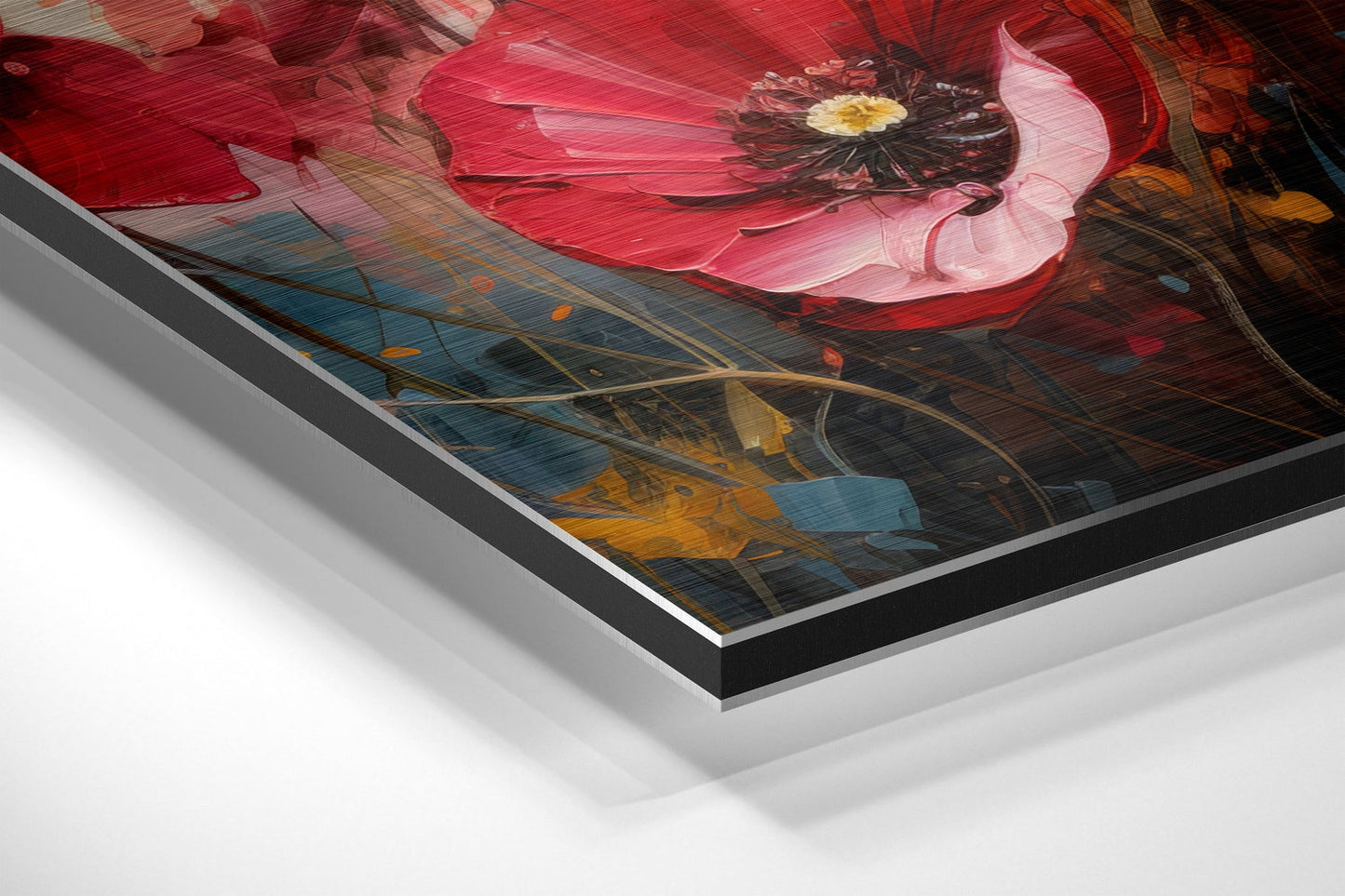 Poppies Metal Wall Art