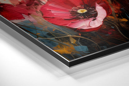 Poppies Metal Wall Art