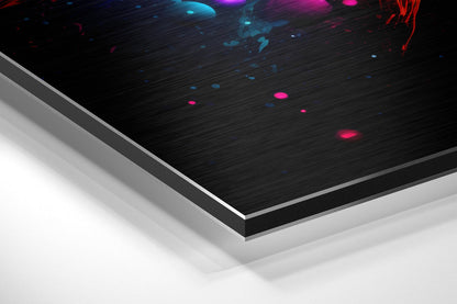 Colors of Space Metal Wall Art