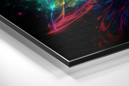Colors Of Space Metal Wall Art