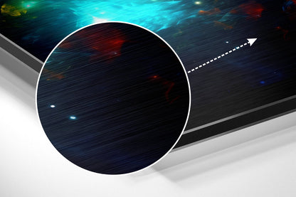 Colors of Space Metal Wall Art