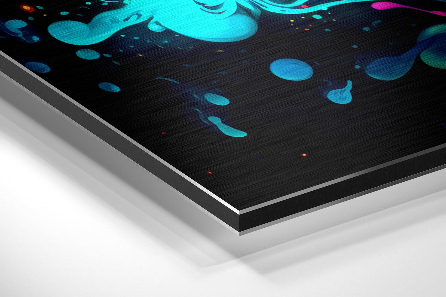 Colors of Space Metal Wall Art