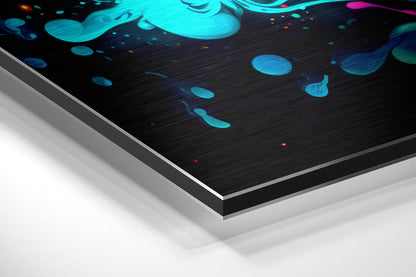 Colors of Space Metal Wall Art
