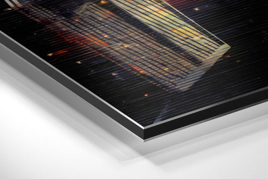 Starfighter Metal Wall Art
