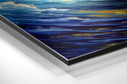 Through The Waves Metal Wall Art