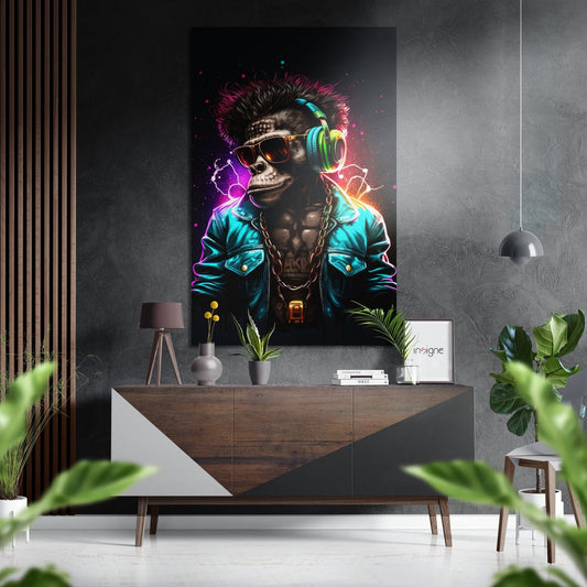 Body Builder metal wall art athletic figure
