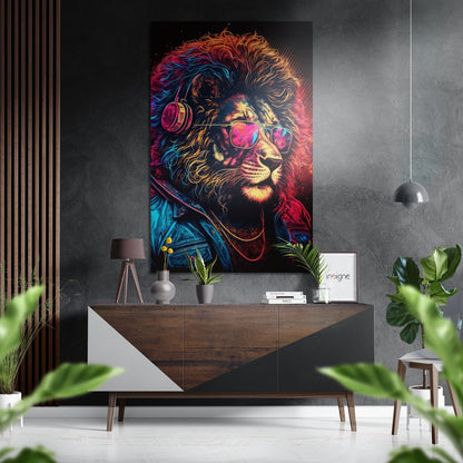 Lion Metal Wall Art