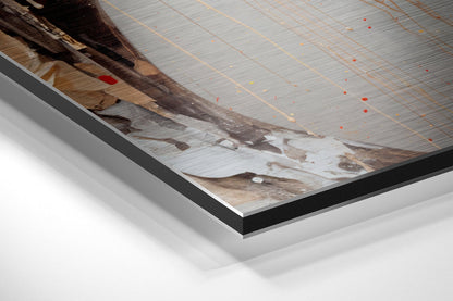 Facedown Metal Wall Art