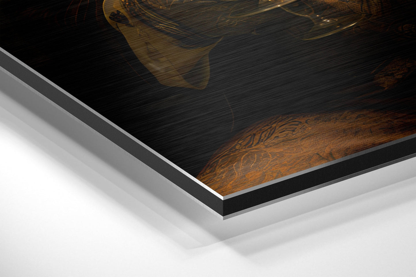 Tiger As A Gentleman Metal Wall Art
