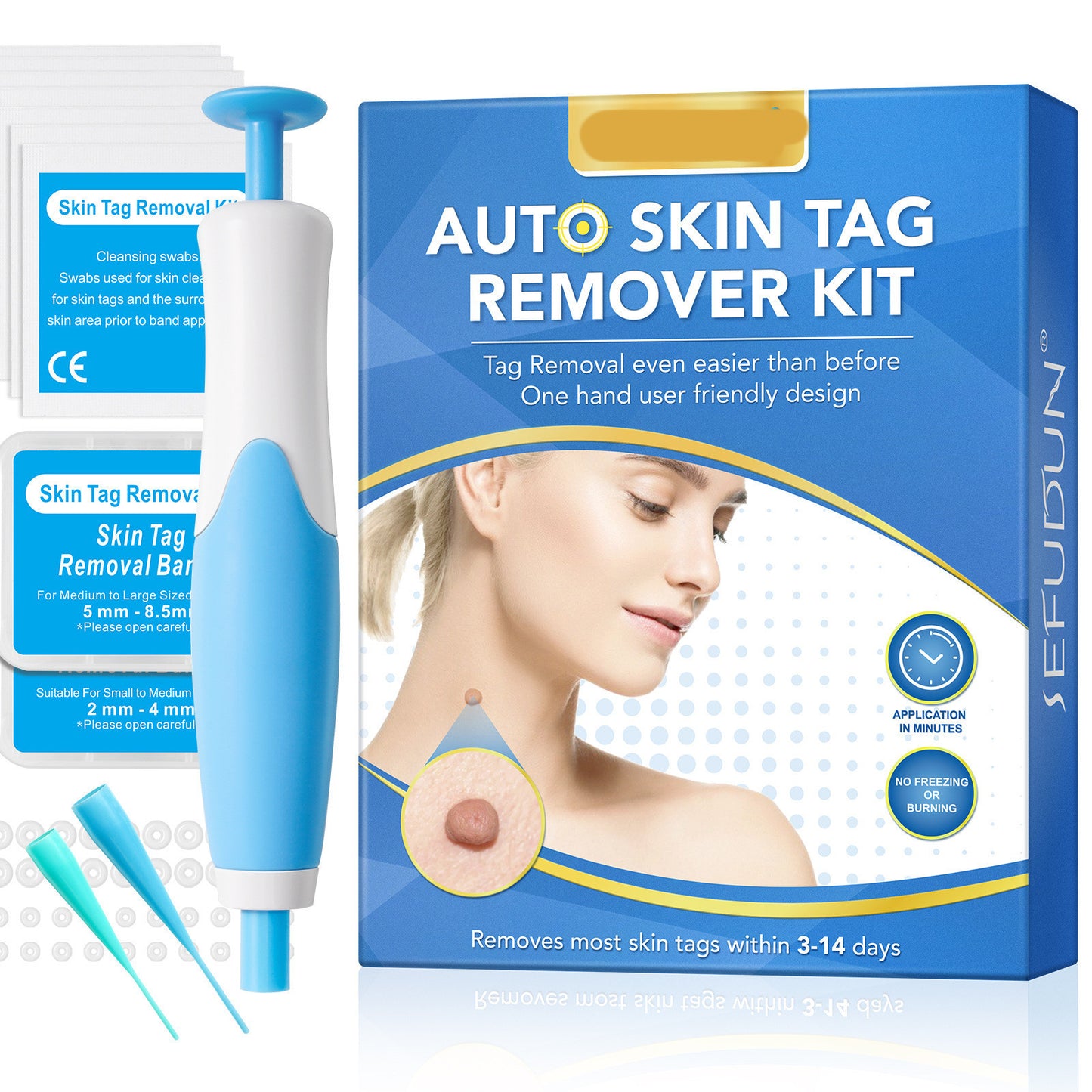 Auto Skin Tag Remover Kit - Safe, Painless, and Quick Skin Tag Removal