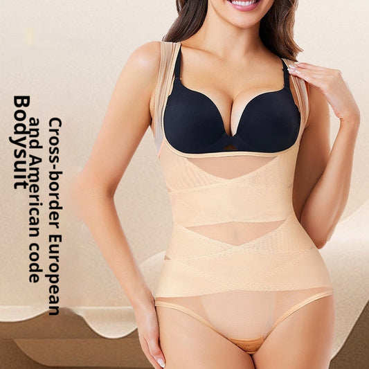 hi waist body shaper smoothing tummy control under dress